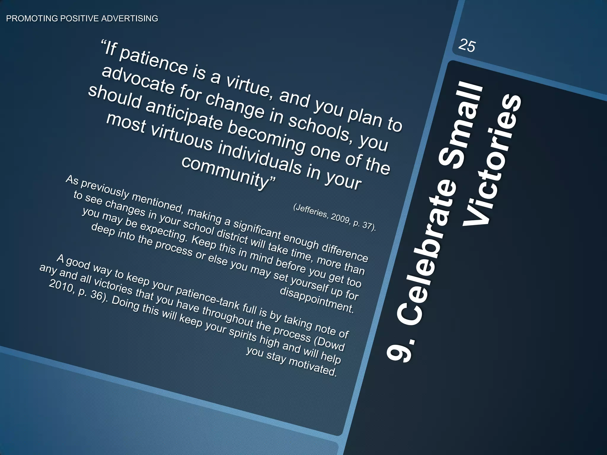 recommendations should be reasonable