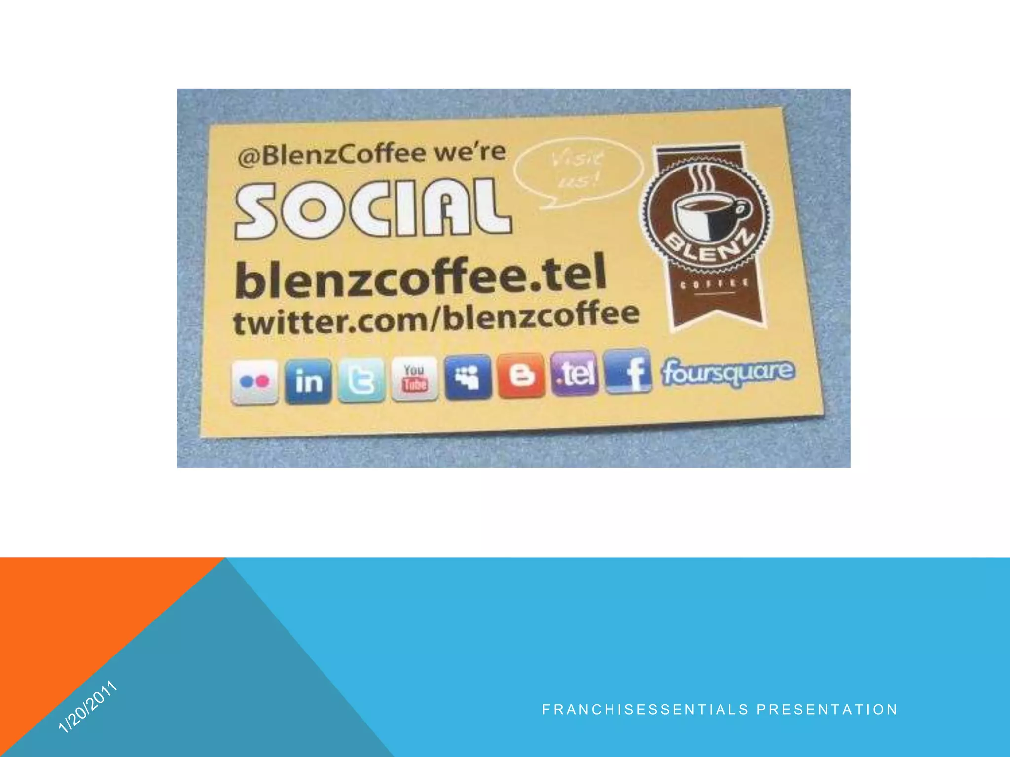 1/20/2011franchisEssentials presentation 