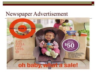 Newspaper Advertisement
 
