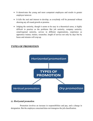 Promotion Problem Promotion transfer | DOC