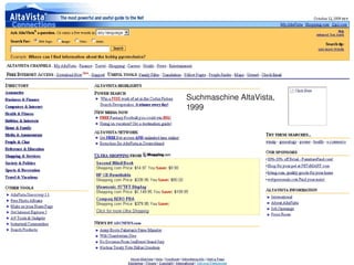Suchmaschine AltaVista,
        1999




     
 