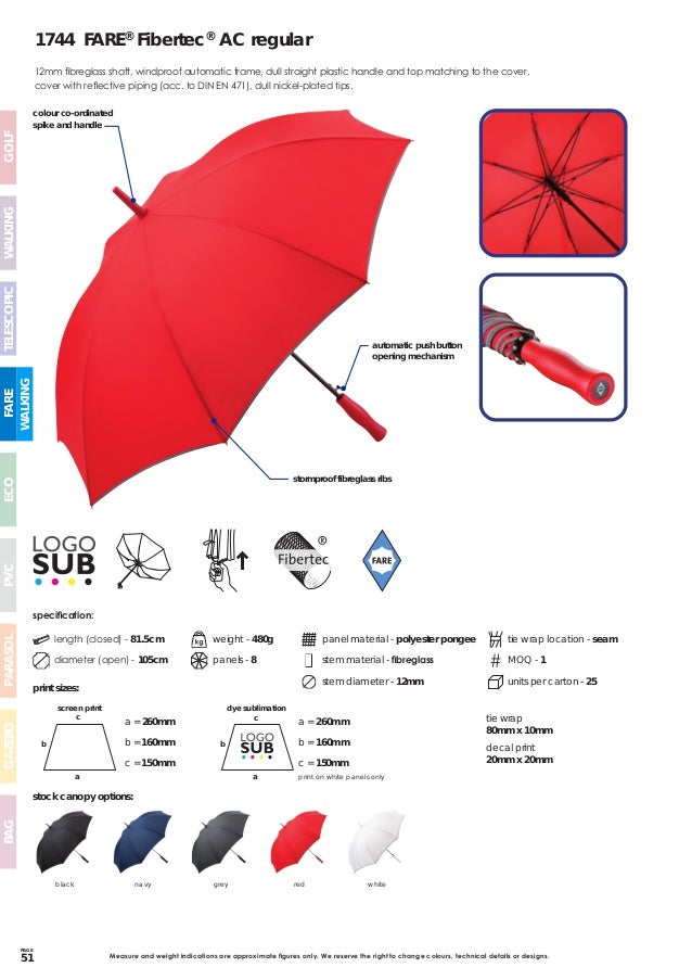 Promotional Umbrellas