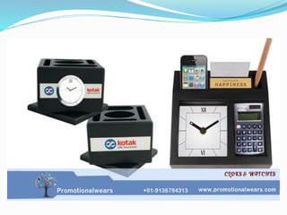 Promotional Clocks & Watches