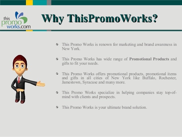 promotional products this promo works