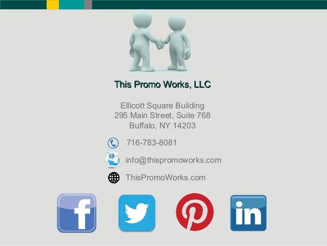promotional products this promo works