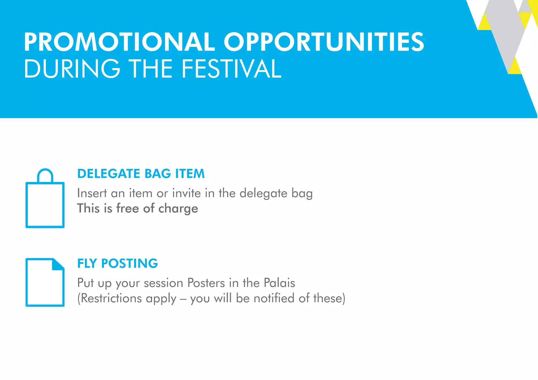 Promotional slides | PPT