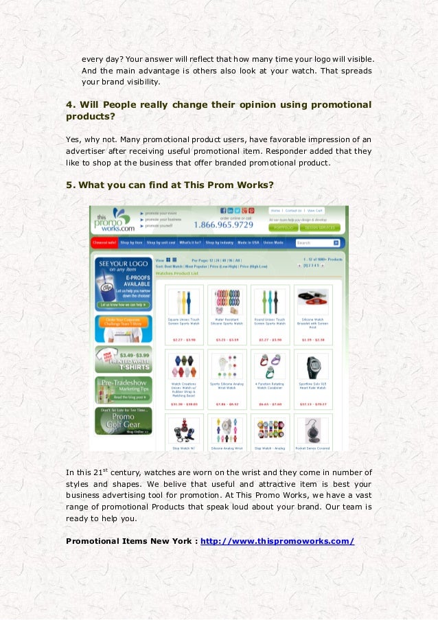 promotional watches its time to be creative with your products this promo works