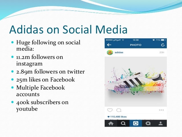 45 - how many followers does adidas have on instagram