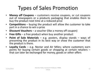 Promotion in marketing | PPTX
