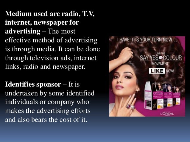 Promotion mix