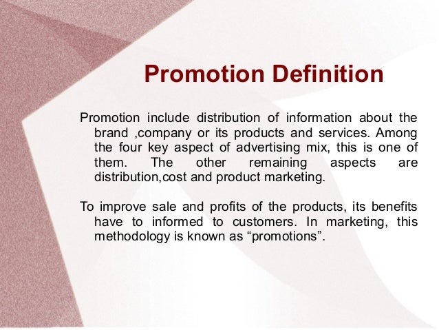 sales promotion definition