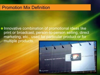 Multiple Promotion Promotion mix