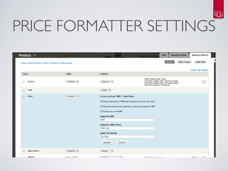 PRICE FORMATTER SETTINGS
 