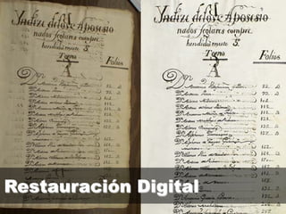 Restauración Digital
 
