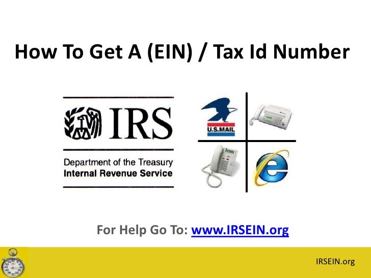 How To Get An EIN / Tax Id Number