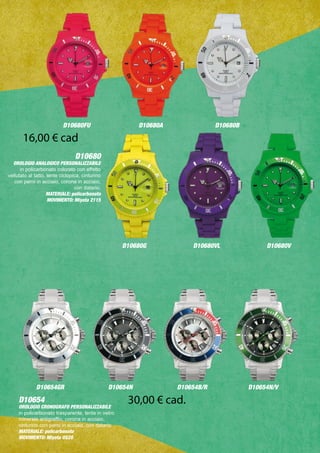 Promozione Orologi Personalizzati in Offerta