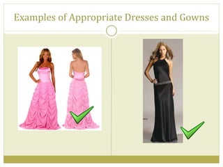 Prom Dress Code Presentation | PPTX Prom Dress Code Presentation | PPTX
