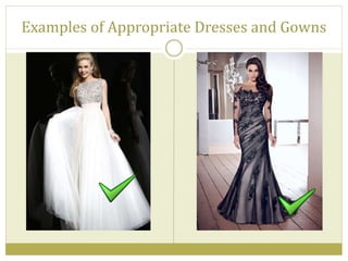 Prom Dress Code Presentation