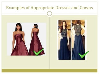 Prom Dress Code Presentation | PPT