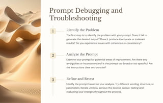 Single Prompt Problem The Art and Science of Prompt Engineering | PDF