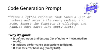 Prompt Function Introduction to Prompts and Prompt Engineering | PPTX
