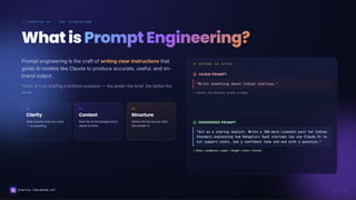 Prompt engineering for Claude AI in India | PPTX