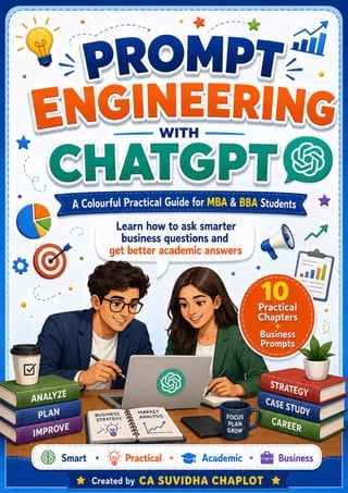 Prompt Engineering with ChatGPT PDF | School, BBA & MBA Guide