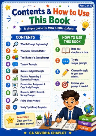Prompt Engineering with ChatGPT PDF | School, BBA & MBA Guide