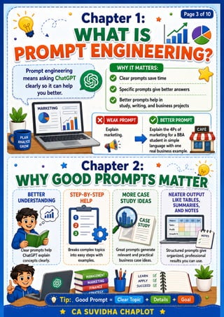 Prompt Engineering with ChatGPT PDF | School, BBA & MBA Guide