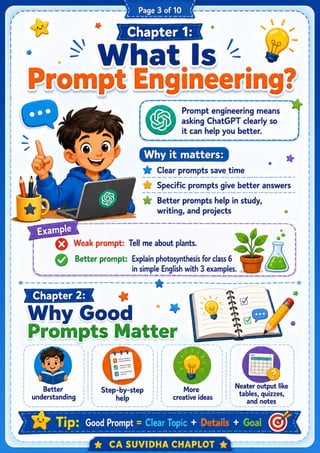 Prompt Engineering with ChatGPT PDF | School, BBA & MBA Guide