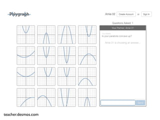 teacher.desmos.com
 