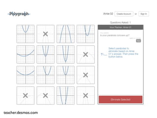 teacher.desmos.com
 