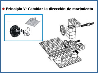 Principio V: Cambiar la dirección de movimiento
 