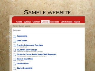 Sample website 