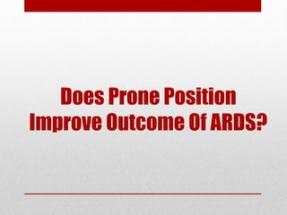 Prone Add Prone position | PPTX