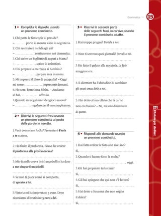 Pronomi combinati | PDF