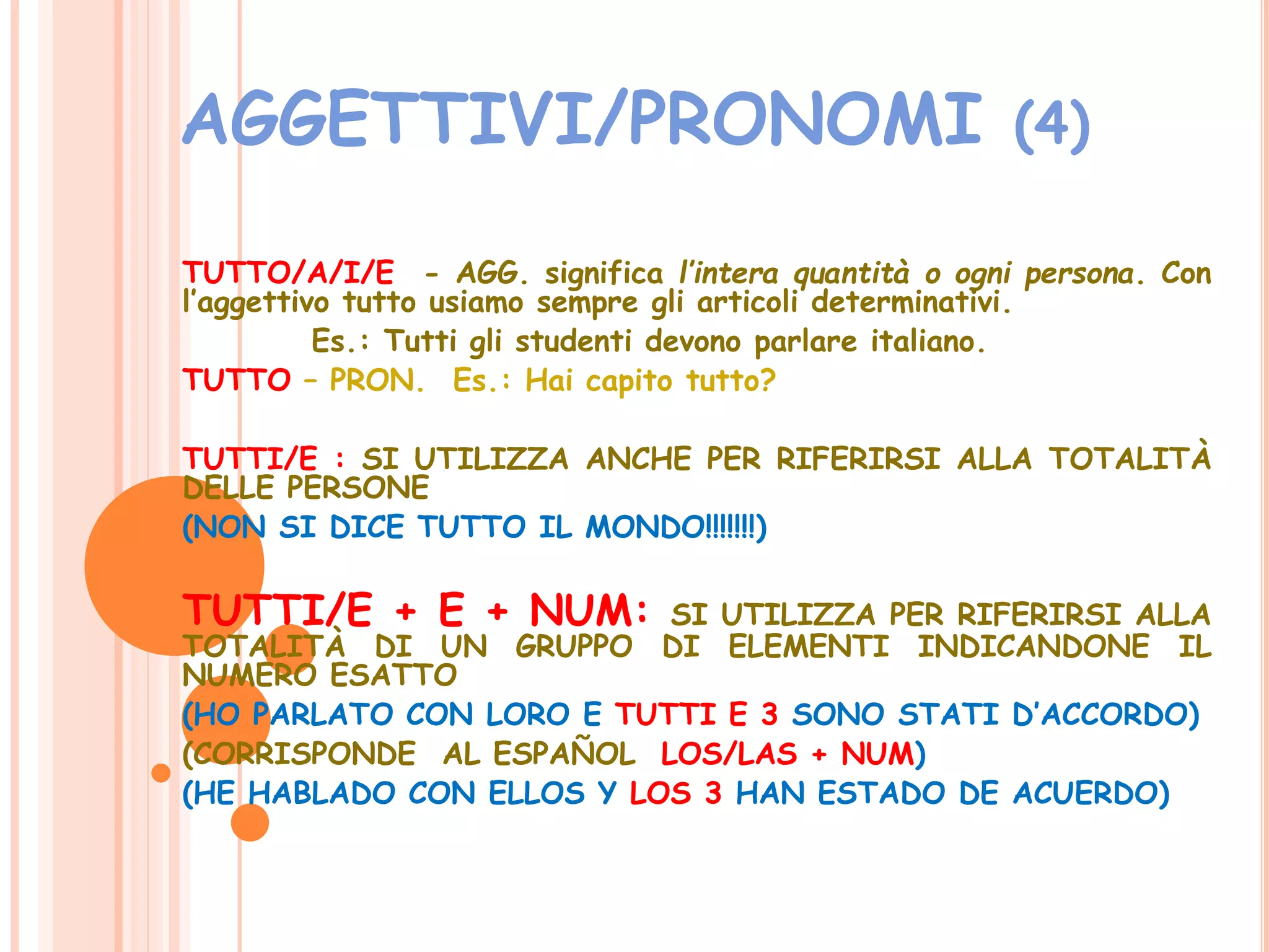 Pronomi e aggettivi indefiniti b1 | PPTX