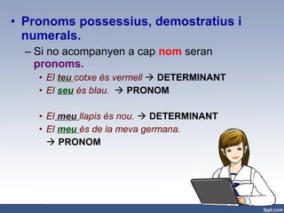 Pronoms