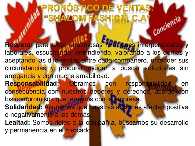 Pronostico de ventas