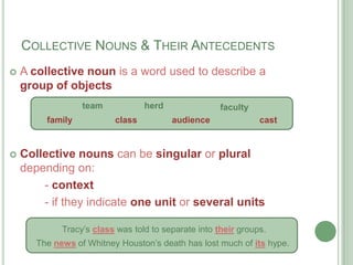 Pronoun Agreement - Number, Person, & Special Circumstances | PPTX