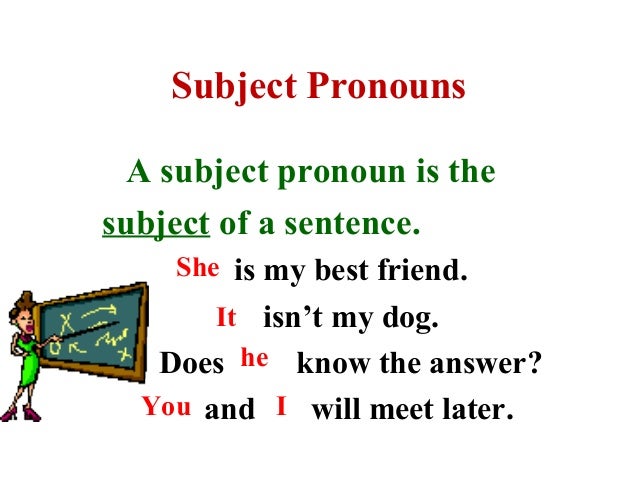 Pronouns