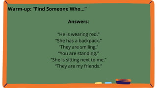 Pronouns review. i you he she it they we | PDF