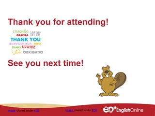 Thank you for attending!
See you next time!
Image shared under CC0 Image shared under CC0
 