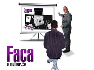 Blob - Slide da página inicial do site