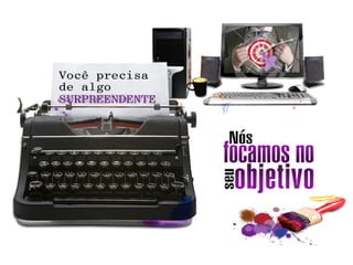 Blob - Slide da página inicial do site