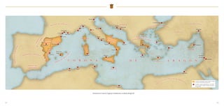 112
Extensión de la Corona de Aragón por el Mediterráneo a mediados del siglo XIV.
4. Expansión de la Corona de Aragón por el Mediterráneo a mediados del siglo XIV
113
 