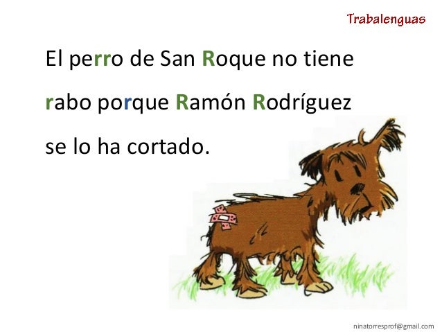 El Perro De San Roque Poema