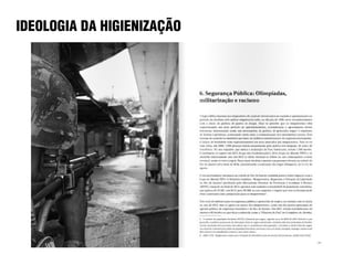 IDEOLOGIA DA HIGIENIZAÇÃO
 
