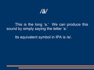 Pronunciation | PPT