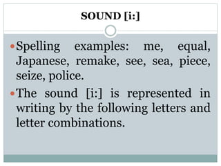 Pronunciation (Consonant Letter) | PPT